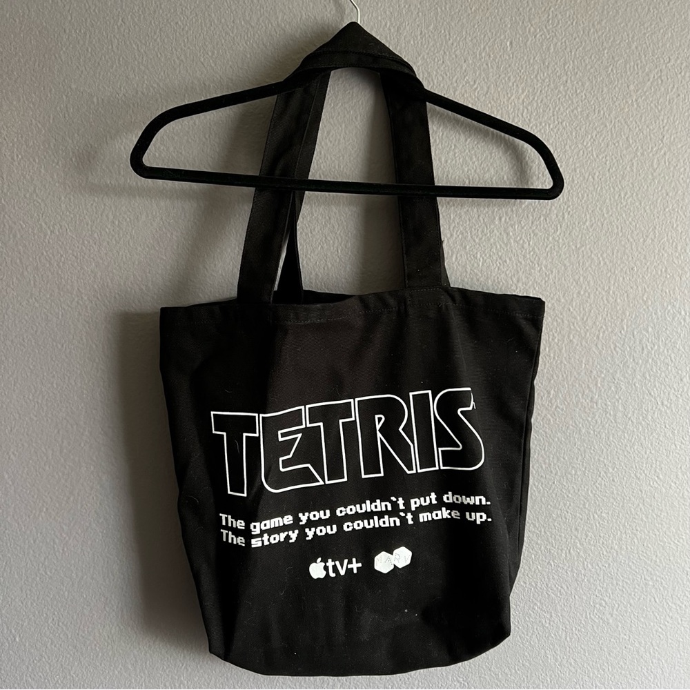 AppleTV+ Tetris Movie Canvas Tote